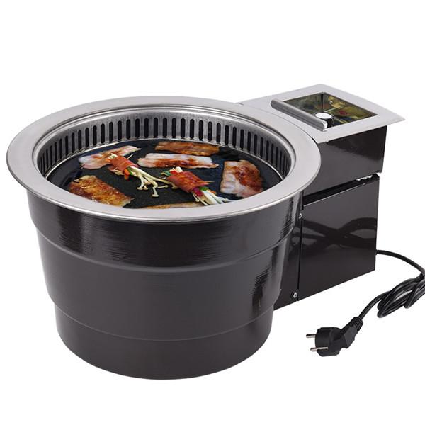 Smokeless Korean Charcoal Bbq Grill Tabletop 