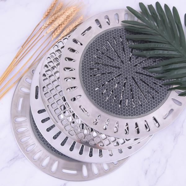 Stainless Steel Korean Bbq Grill Plate Pan